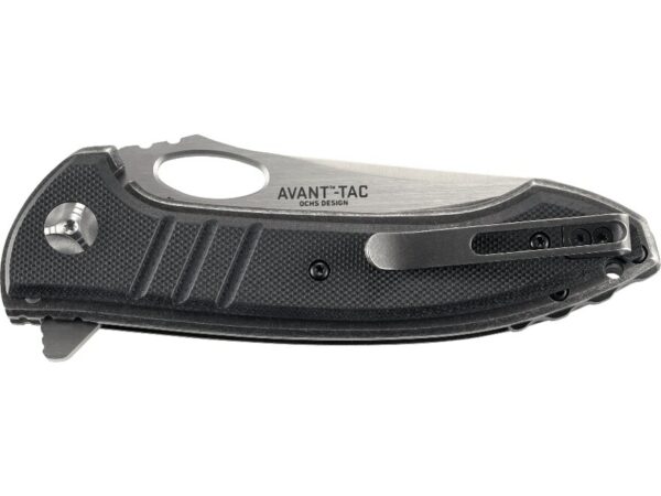 CRKT Avant-Tac Folding Knife 3.63″ Drop Point 8Cr13MoV Stainless Satin Blade G10 Handle Black For Sale