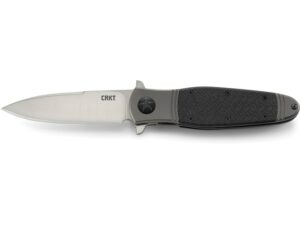 CRKT Bombastic Folding Knife 3.31″ Spear Point 8Cr13MoV Stainless Steel Blade 2Cr13 Stainless Steel with GRN Fiber Inlay Handle For Sale