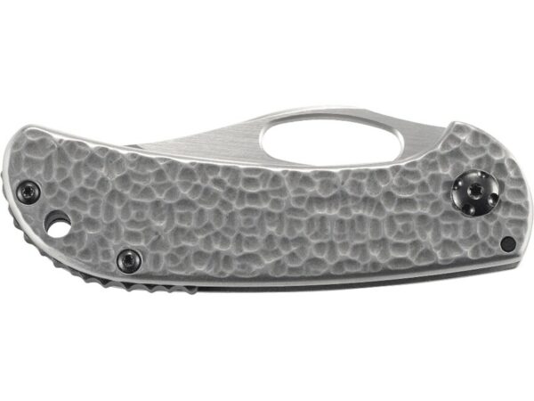 CRKT Chehalem Folding Knife 2.77″ Clip Point 8Cr13MoV Stainless Satin Blade Stainless Steel Handle Silver For Sale