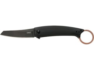 CRKT Ibi Folding Knife 2.71″ Tanto Point D2 Tool Steel Satin Blade G-10 Handle Black For Sale