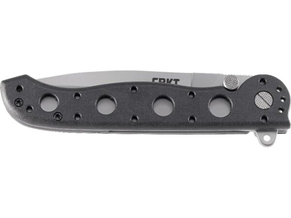 CRKT M16-03Z Folding Knife 3.5″ Spear Point AUS-8 Stainless Bead Blasted Blade Glass Reinforced Nylon (GRN) Handle Black For Sale