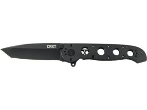 CRKT M16-04KS Folding Knife 3.87″ Tanto Point 12C27 Sandvik Black Oxide Blade Stainless Steel Handle Black For Sale