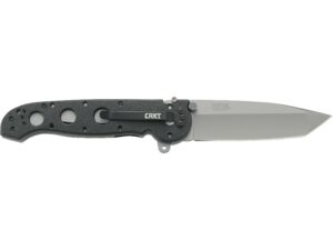 CRKT M16-04Z Folding Knife 3.84″ Tanto Point AUS-8 Stainless Bead Blasted Blade Glass Reinforced Nylon (GRN) Handle Black For Sale