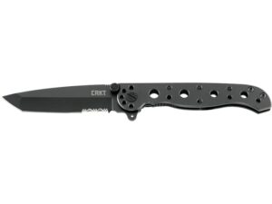 CRKT M16-10KS Folding Knife 3.06″ Partially Serrated Tanto Point 8Cr14MoV Stainless Black EDP Blade Stainless Steel Handle Black For Sale