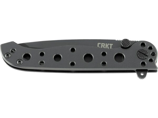 CRKT M16-10KS Folding Knife 3.06″ Partially Serrated Tanto Point 8Cr14MoV Stainless Black EDP Blade Stainless Steel Handle Black For Sale