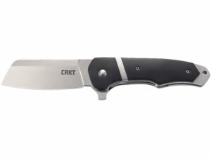 CRKT Ripsnort Folding Knife 2.83″ Wharncliffe 8Cr13MoV Stainless Steel Blade POM Handle Black For Sale