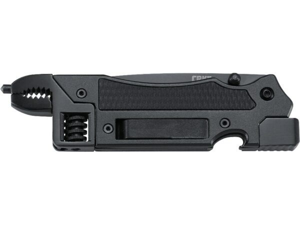 CRKT Septimo Multi-Tool Folding Knife 2.86″ Tanto Point 8Cr13MoV Stainless Black Oxide Blade Glass Reinforced Nylon (GRN) Handle Black For Sale
