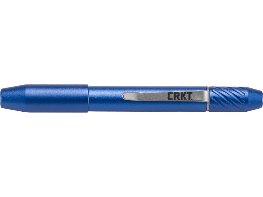 CRKT Techliner Super Shorty Tactical Pen Aluminum Blue For Sale