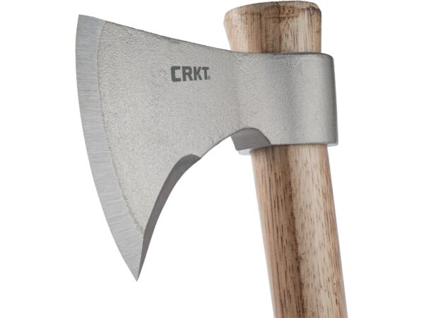 CRKT Woods Nobo Tomahawk 3.47″ 1055 Carbon Steel Blade Tennessee Hickory Wood Handle For Sale