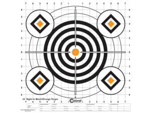 Caldwell 16″ Sight-In Target Black Pack of 10 For Sale