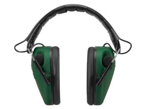 Caldwell E-MAX Low Profile Electronic Earmuffs (NRR 23dB) with Shooting Glasses For Sale