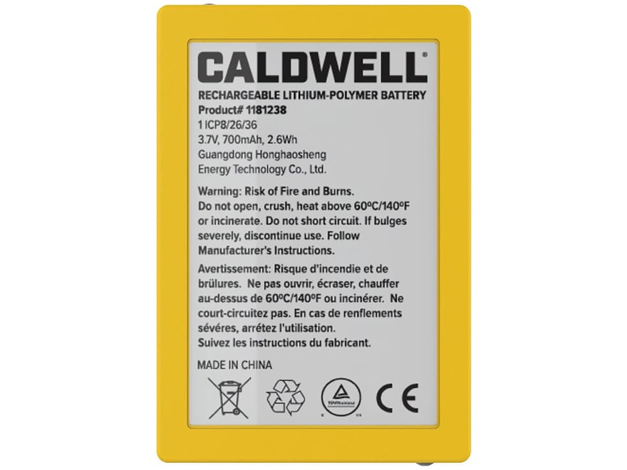 Caldwell E-Max Pro Battery Pack For Sale