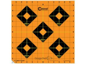 Caldwell Orange Peel Target 12″ Self-Adhesive Sight-In For Sale