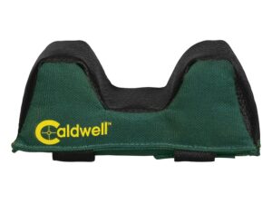 Caldwell Universal Deluxe Forend Front Shooting Rest Bag Medium Nylon and Leather Filled For Sale