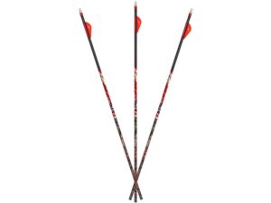 Carbon Express D-Stroyer MX Hunter Carbon Arrow 2″ Quadel Vanes Camo Pack of 6 For Sale