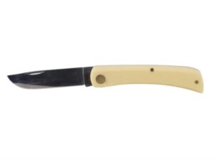 Case Sod Buster Jr Folding Knife 2.8″ Skinner Chrome Vanadium Blade Yellow Delrin Handle For Sale