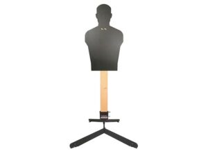Challenge Targets Full Size Silhouette Rifle/Handgun Target with Static Stand AR500 Steel For Sale