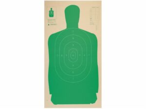 Champion LE Police Silhouette Targets B-27 CB 24″ x 45″ Cardboard Package of 25 For Sale