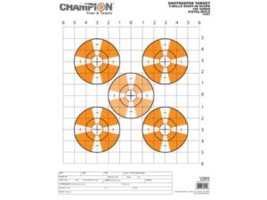 Champion ShotKeeper Large Sight-In Targets 14″ x 18″ Paper Pack of 12 For Sale