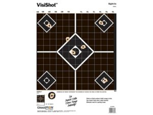 Champion VisiShot Sight-In Targets 13″ x 18″ Paper Pack of 10 For Sale