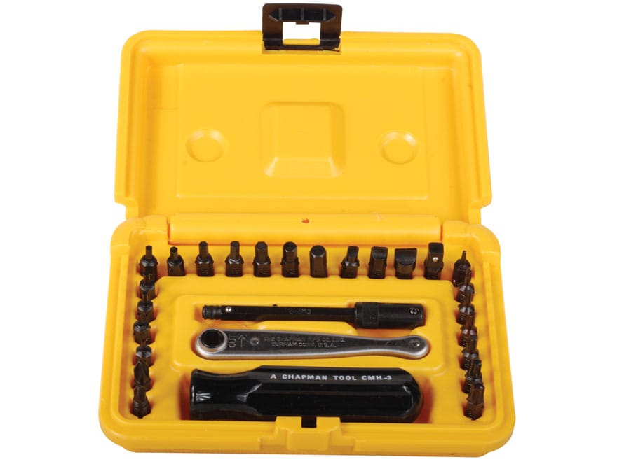 Chapman Model 6810 27-Piece Deluxe Screwdriver Set with Star Bits For Sale