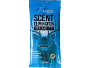 Code Blue D/Code Scent Elimination Hand/Field Wipes Pack of 24 For Sale