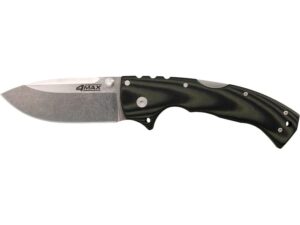 Cold Steel 4-Max Folding Knife 4″ Drop Point S35VN Stonewashed Blade G-10 Handle Black- Blemished For Sale