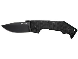 Cold Steel AK-47 Folding Pocket Knife 3.5″ Drop Point S35VN Steel Blade G-10 Handle Black For Sale