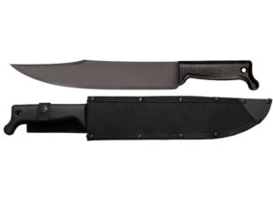 Cold Steel Bowie Machete 12″ 1055 Carbon Steel Black Blade Polymer Handle Black For Sale
