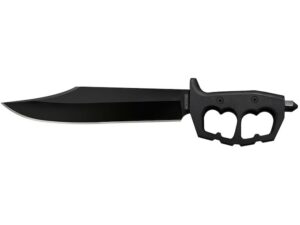 Cold Steel Chaos Bowie Fixed Blade Knife 10.5″ Black Blade Aluminum Handle Black For Sale