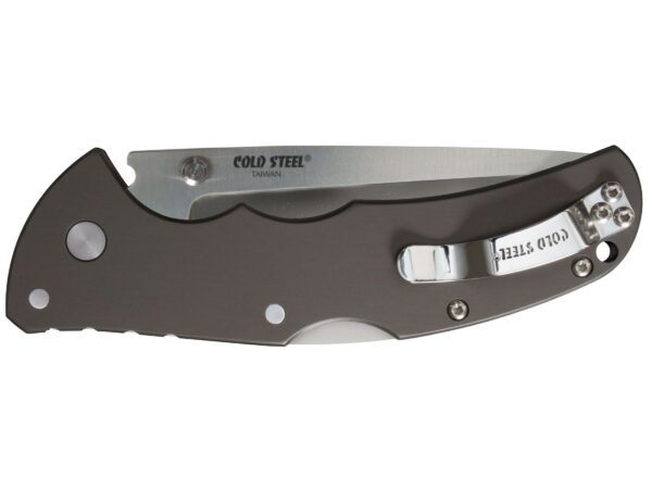 Cold Steel Code 4 Folding Pocket Knife 3.5″ S35VN Steel Blade Aluminum Handle Black For Sale