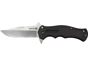 Cold Steel Crawford Model 1 Folding Knife 3.5″ Clip Point 4034 Stainless Steel Blade Zy-Ex Handle For Sale