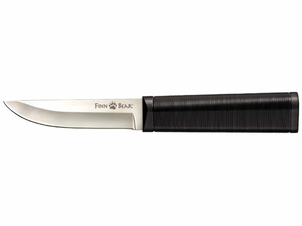 Cold Steel Finn Bear Fixed Blade 4″ Drop Point 4116 Krupp Stainless Steel Blade Polymer Handle Black For Sale