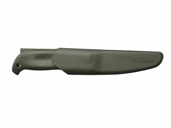 Cold Steel Finn Hawk Fixed Blade Knife 4″ Drop Point 4116 Steel Blade TPR Handle Olive Drab For Sale