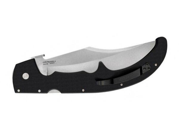 Cold Steel G-10 Espada XL Folding Pocket Knife 7.5″ Clip Point AUS-10 Steel Blade G-10 Handle Black For Sale