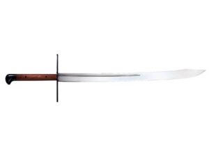 Cold Steel Grosse Messer Sword 32″ 1055 Carbon Steel Blade Hardwood Handle Brown For Sale