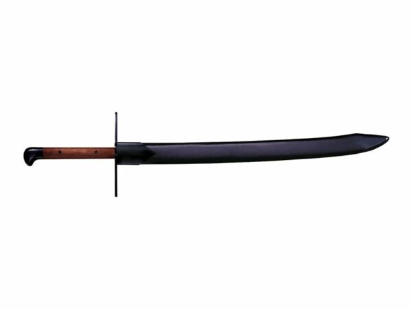 Cold Steel Grosse Messer Sword 32″ 1055 Carbon Steel Blade Hardwood Handle Brown For Sale