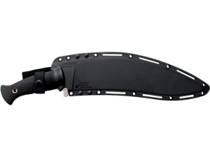 Cold Steel Gurkha Kukri Plus Fixed Blade Knife 12″ Drop Point CPM-3V Polished Blade Griv-Ex Handle Black For Sale