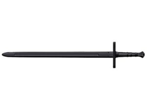 Cold Steel Hand-And-A-Half Training Sword 34″ Solid Polymer Blade Black For Sale