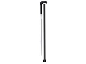 Cold Steel Heavy Duty Sword Cane 24.25″ 420 Stainless Steel Blade Aluminum Shaft Black For Sale