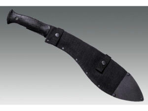 Cold Steel Kukri Machete 12″ 1055 Black Carbon Steel Polymer Handle Black For Sale