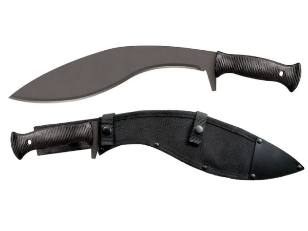 Cold Steel Kukri Plus Machete with Sheath 13″ 1055 Carbon Steel Blade Polymer Handle For Sale