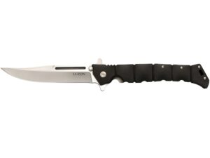 Cold Steel Luzon Large Folding Knife 6″ Clip Point 8Cr13MoV Stainless Steel Blade GFN Handle Black For Sale