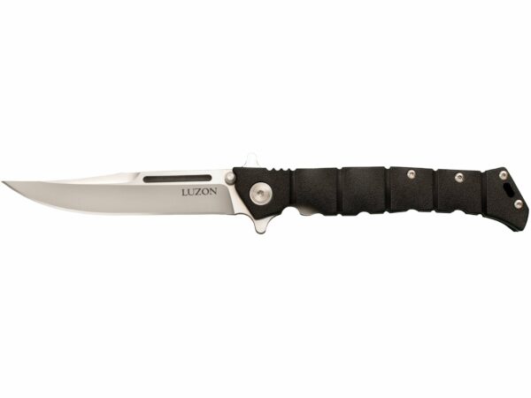 Cold Steel Luzon Medium Folding Knife 4″ Clip Point 8Cr13MoV Stainless Steel Blade GFN Handle Black For Sale