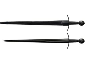 Cold Steel MAA Arming Sword 28″ 1090 Carbon Steel Blade Steel Handle Black For Sale