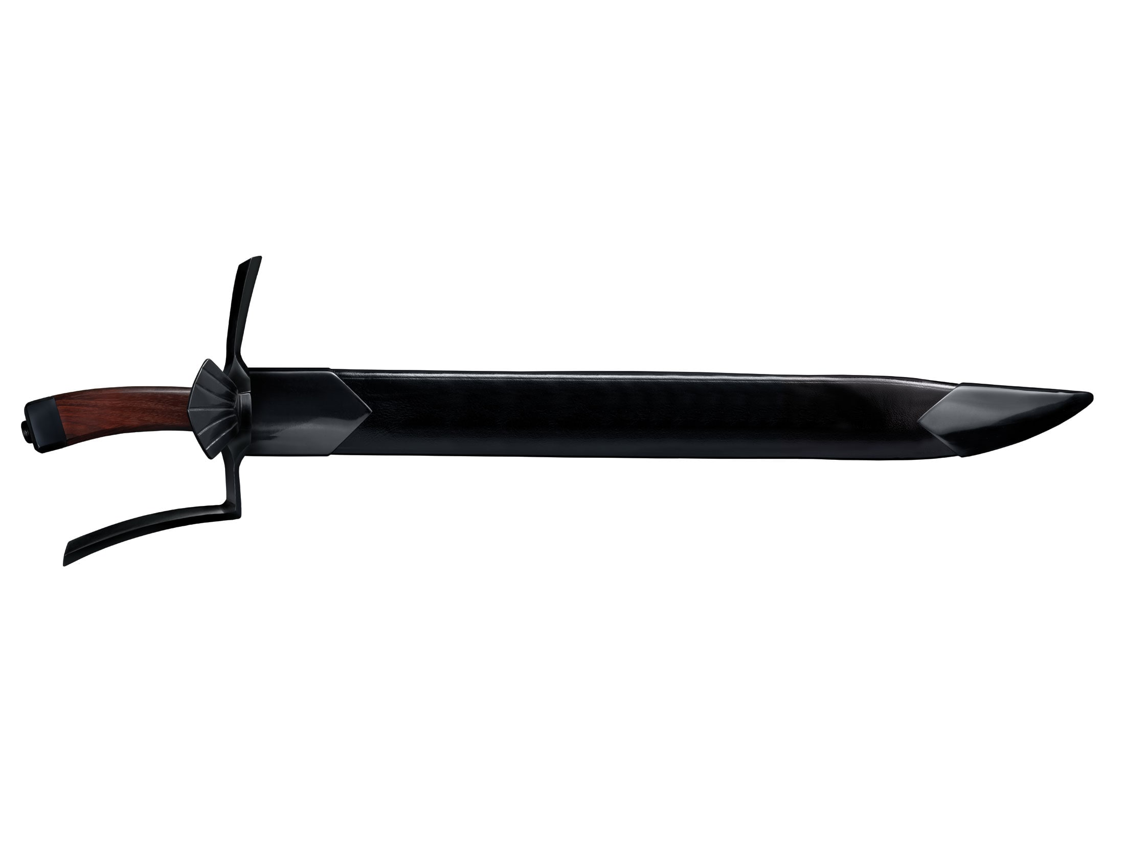 Cold Steel MAA Messer 22″ 1090 High Carbon Steel Blade Steel Handle Black For Sale