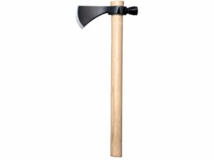 Cold Steel Pipe Hawk Tomahawk 3″ 1055 Carbon Steel Blade 22″ Overall Length American Hickory Handle Brown For Sale