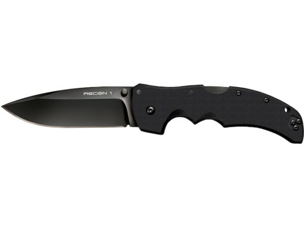 Cold Steel Recon 1 Folding Pocket Knife 4″ Spear Point Blade G-10 Handle For Sale