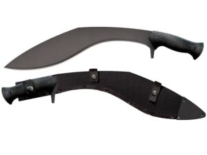 Cold Steel Royal Kukri Machete 14″ 1055 Carbon Steel Black Blade Polymer Handle Black For Sale