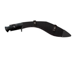 Cold Steel Royal Kukri Machete 14″ 1055 Carbon Steel Black Blade Polymer Handle Black For Sale